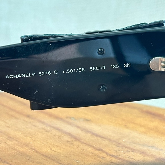 NWT Chanel Black Pilote Sunglasses with Bows on sides case and box included - Picture 11 of 17